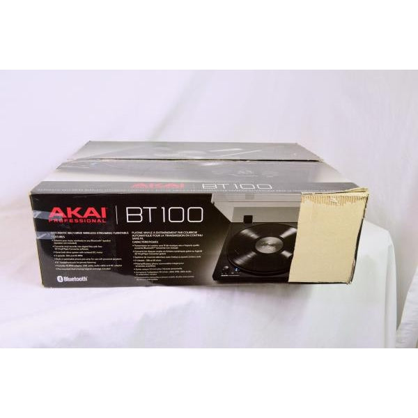 AKAI Professional BT100 Premium Performance Belt-Drive Turntable