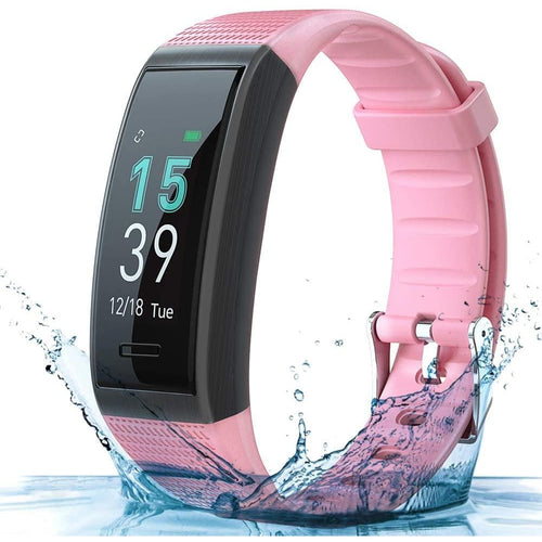 AKASO Pink Fitness Tracker Watch