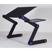 Load image into Gallery viewer, Adjustable &amp; Portable Vented Laptop Desk - Black-Liquidation Store
