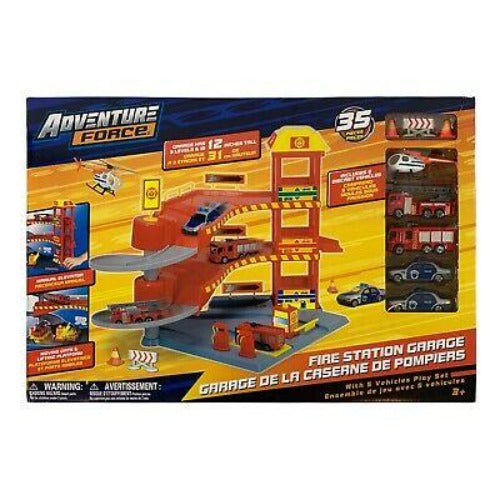 Adventure Force Fire Station Garage PlaySet