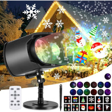 Load image into Gallery viewer, Agptek Christmas and Halloween Indoor/Outdoor LED Light Projector

