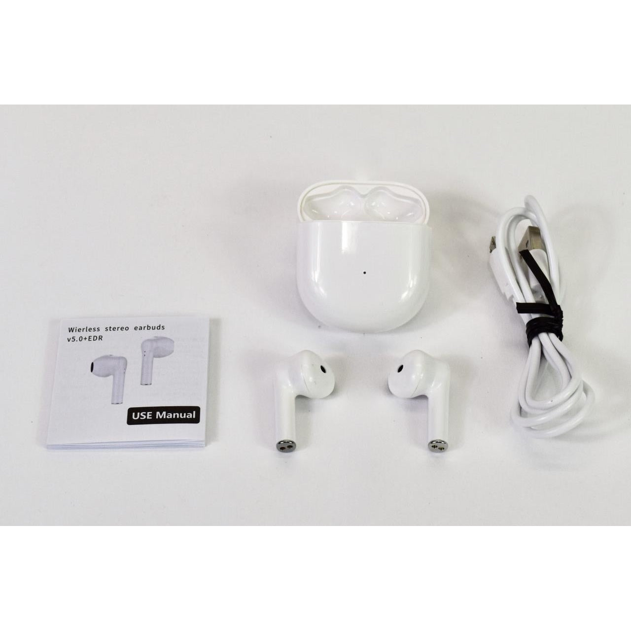 Airplus Bluetooth 5.0 Earbuds White Liquidation Nation