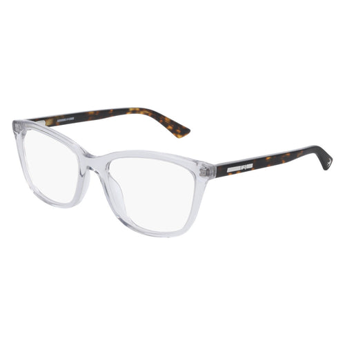 Alexander McQueen Women's Eyeglasses Clear/Havana