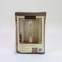 Load image into Gallery viewer, Alton Grommet Top Curtain Panel 95&quot; Brown
