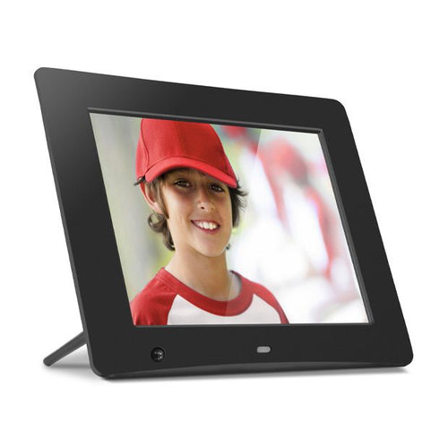 Aluratek Digital Photo Frame with Energy Efficient Motion Sensor 4GB Built-in Memory Black 8