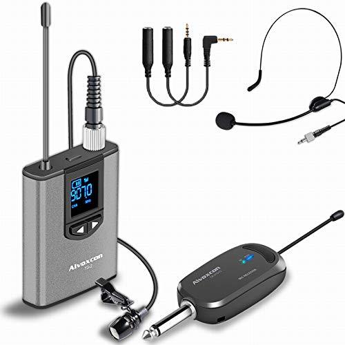 Alvoxcom Wireless Lavalier Microphone