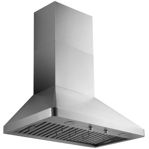 Ancona 36 in. Pro Series 1000CFM Wall Mount Range Hood Stainless Steel