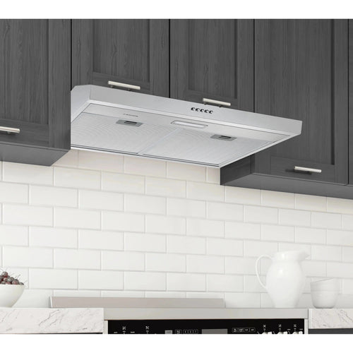 Ancona Convertible Cabinet Range Hood Stainless Steel 30