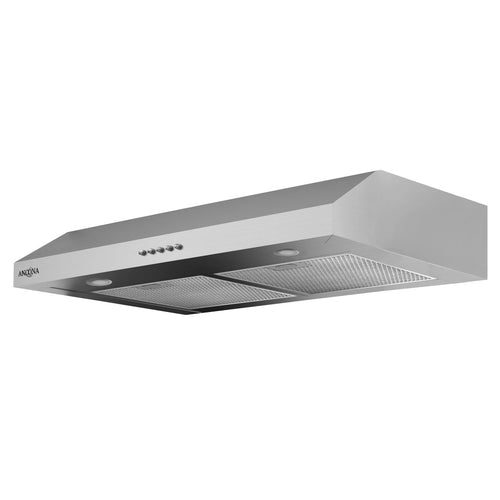 Ancona Slim III Range Hood 30 Inch Stainless