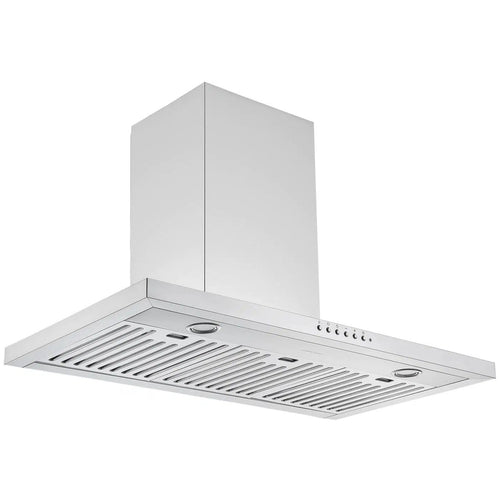 Ancona Wall Mounted Pyramid Range Hood WPL636 36 Inch Stainless