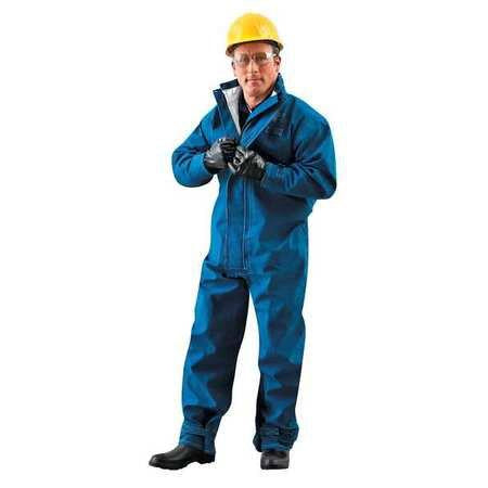 Ansell Sawyer Tower 66-677 Flame Resistent Coveralls Blue XL