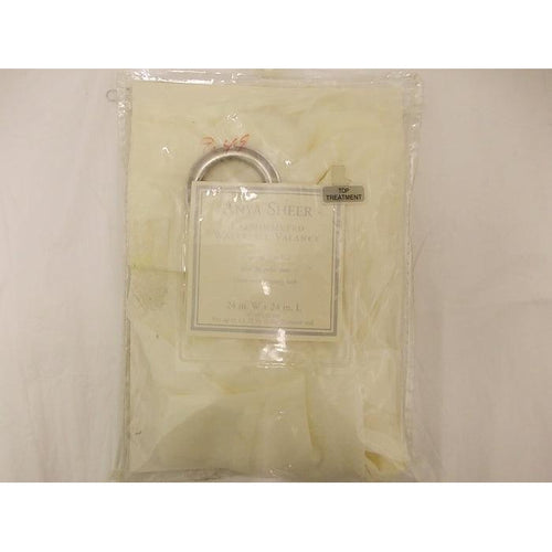 Anya Sheer Grommeted Waterfall Valance 24