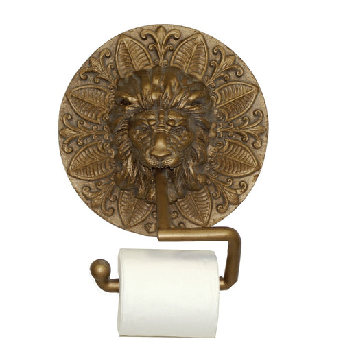 Astoria Grand Flemingdon Plaque Wall Mounted Toilet Paper Holder - Antique Gold
