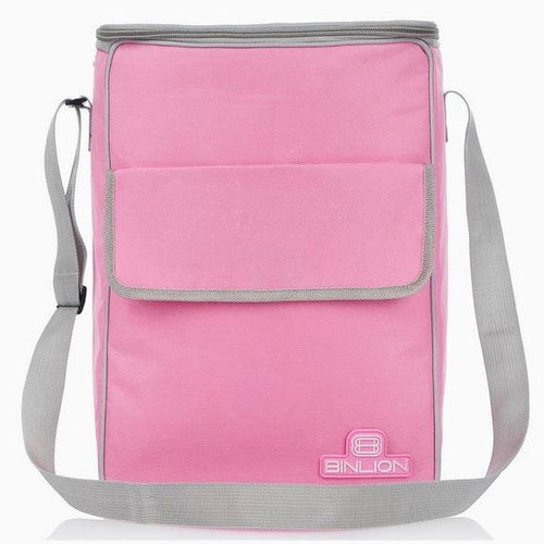 BINLION Pink Lunch Cooler Bag