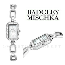 Load image into Gallery viewer, Badgley Mischka Women&#39;s Bracelet Sparkling Crystal Watch - Silver
