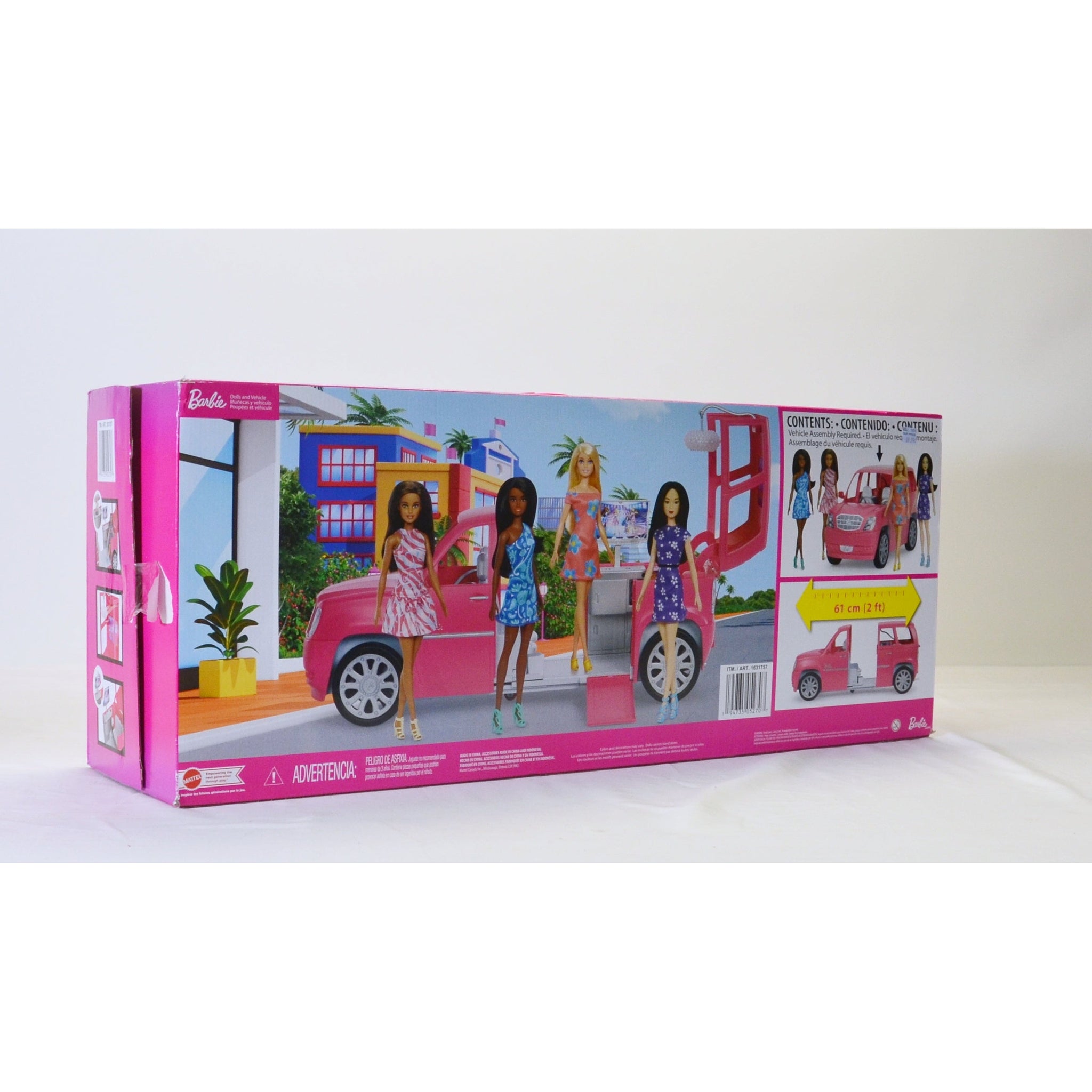Barbie Playset with Limo Vehicle and 4 Dolls Liquidation Nation