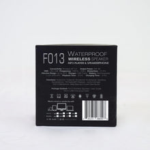 Load image into Gallery viewer, Basspal F013 IPX7 Waterproof Wireless Speaker
