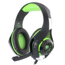 Load image into Gallery viewer, Beexcellent LED Gaming Headset GM-1 Green
