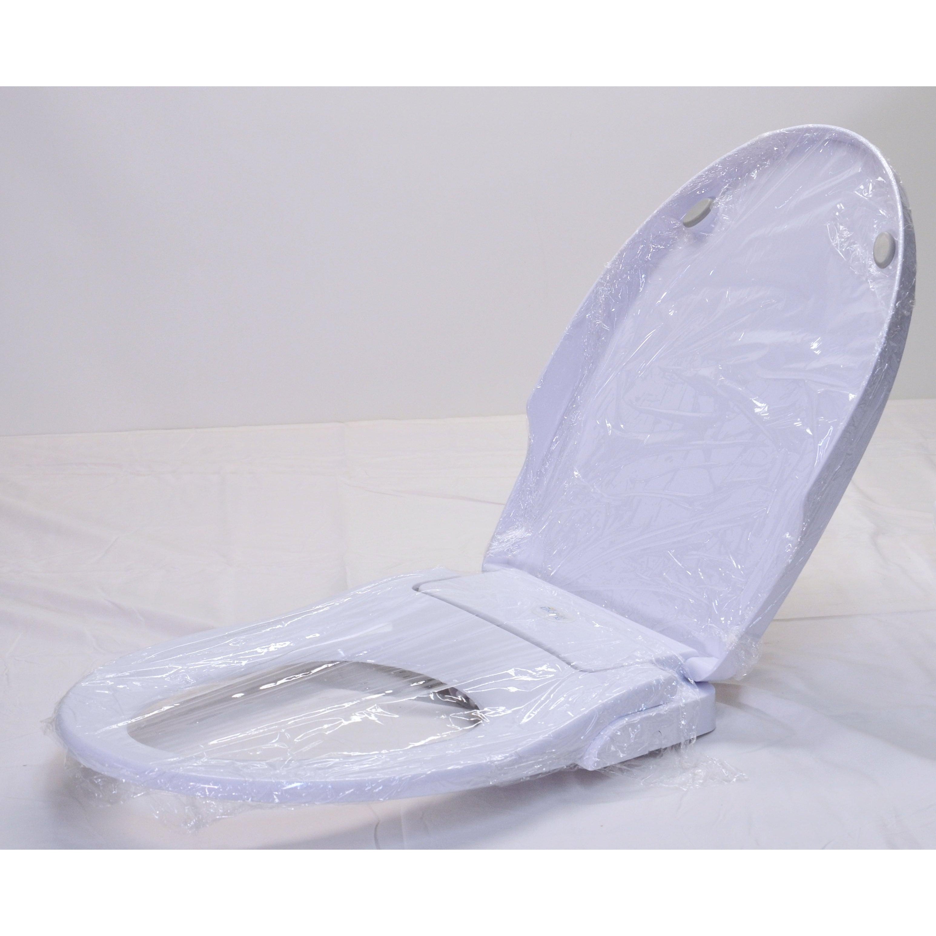 Bio Bidet Slim Zero NonElectric Elongated White Bidet Seat