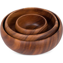 Load image into Gallery viewer, BirdRock Home Round Calabash Bowls 3pcs
