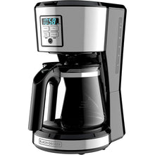 Load image into Gallery viewer, Black + Decker 12-Cup Programmable Stainless Steel Coffeemaker
