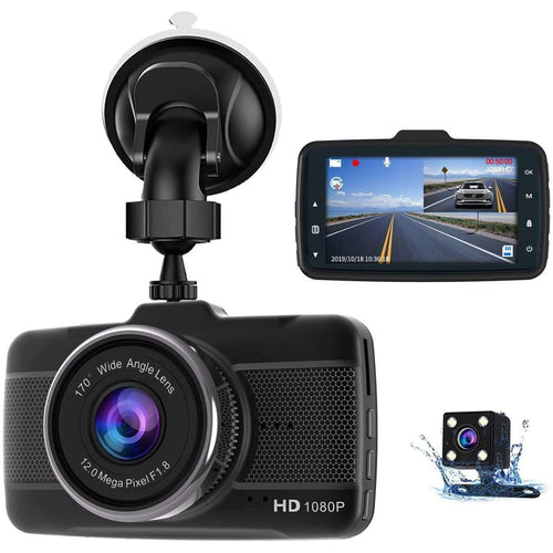 BlackBox HD DVR Car Camera Front and Rear