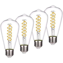 Load image into Gallery viewer, Bort LED Filament Vintage Edison Dimmable Bulbs 4Pk
