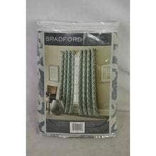 Load image into Gallery viewer, Bradford Grommet Top Window Curtain Panel Teal 84&quot; L
