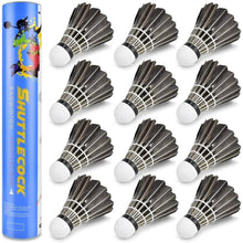 Load image into Gallery viewer, Brotou Badminton Shuttlecock 12Pk
