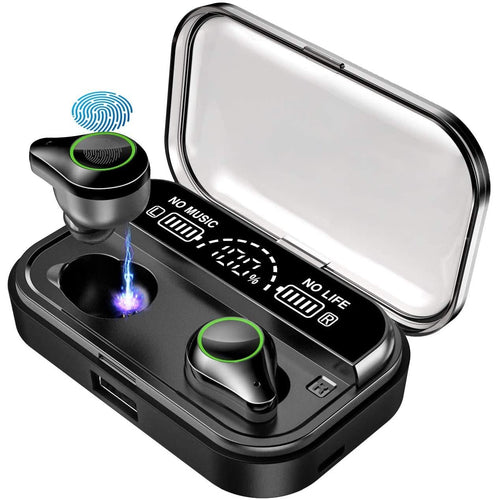 BuLife Black True Wireless Earbuds