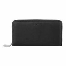 Load image into Gallery viewer, Bugatti Women’s Leather Full Zip Wallet - Black
