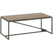 Load image into Gallery viewer, Bush Refinery Coffee Table in Rustic Gray- Engineered Wood and Metal
