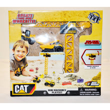 Load image into Gallery viewer, CAT Construction, Little Machines Toys w/ 12pcs 3+
