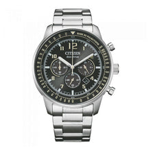 Load image into Gallery viewer, CITIZEN Men&#39;s Eco-Drive Chronograph Watch Silver
