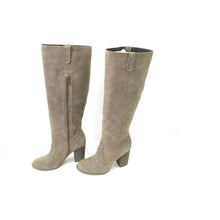 Load image into Gallery viewer, CK Calvin Klein Deana Women 6.5US R1538 Brown Suede Leather Knee High Boots

