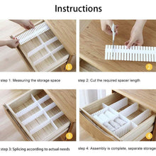 Load image into Gallery viewer, CROING 32 Piece Plastic Drawer Dividers
