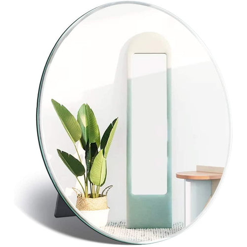 Calenzana Frameless Oval Mirror for Tabletop 10.6