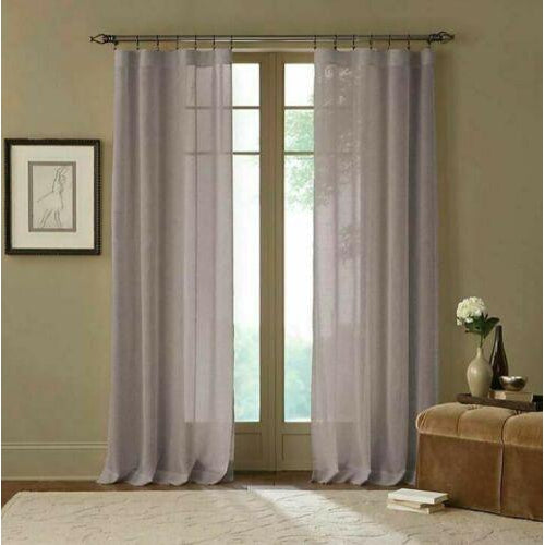 Cambria Terra Rod Pocket Sheer Curtain Panel 108