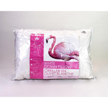 Load image into Gallery viewer, Canadian Down &amp; Feather Company White Down Medium Pillow Queen
