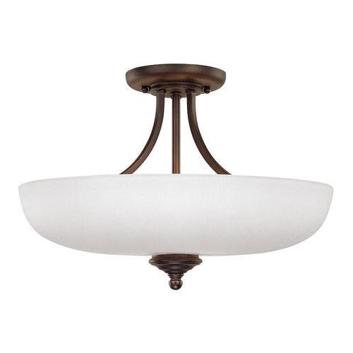 Capital Lighting Chapman 3 Light Burnished Bronze Capital Lighting
