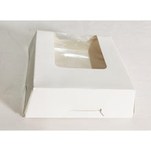 Load image into Gallery viewer, Case of White Square Pastry Boxes with Window-Liquidation Store
