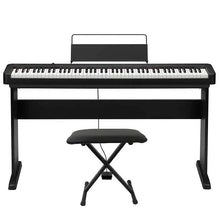 Load image into Gallery viewer, Casio Ultra Compact 88 Note Digital Piano with Bench, Black
