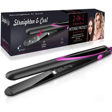 Load image into Gallery viewer, Ceramic Straighten &amp; Curl Intense Protect 2-in-1
