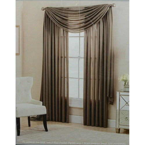 Charlotte Rod Pocket Window Curtain Panel 63