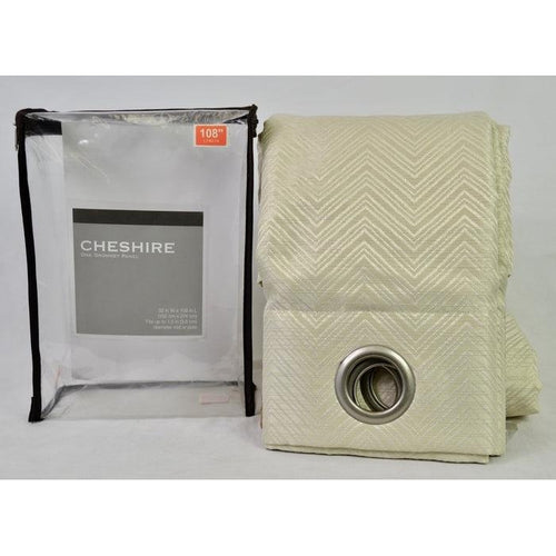 Cheshire Grommet Top Lined Window Single Curtain Panel 108