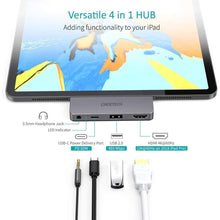 Load image into Gallery viewer, Choetech 4 in 1 USB-C to HDMI Multiport Adapter-Liquidation Store
