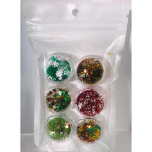 Load image into Gallery viewer, Christmas Nail Art - 6 Containers
