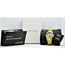 Load image into Gallery viewer, Citizen Women&#39;s Eco-Drive Corso Stainless Steel Bracelet Watch Gold-Tone

