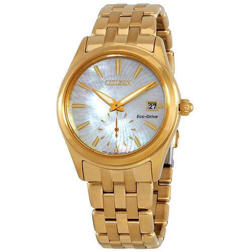Citizen Women's Eco-Drive Corso Stainless Steel Bracelet Watch Gold-Tone
