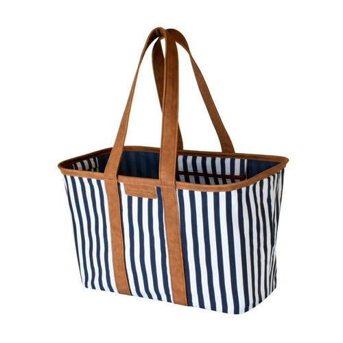 CleverMade Collapsible Tote Nautical 30L